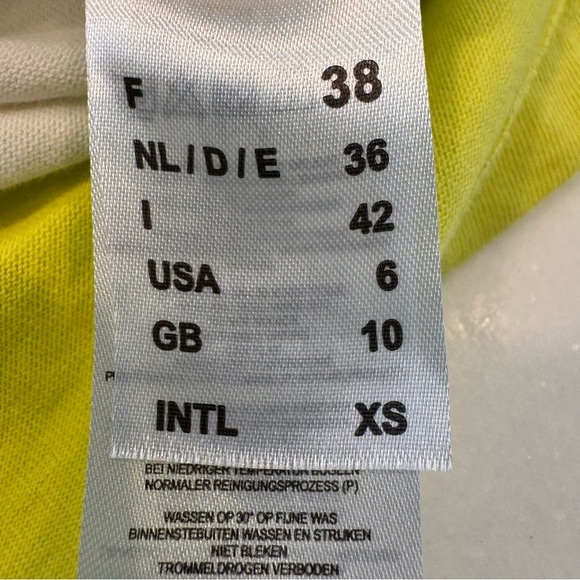 SAINT JAMES Women’s Long Sleeve Color block Top 100% Cotton Size US 6 - Picture 8 of 11